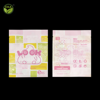 Minlee réutilisable Ziplock sacs jouet coton sucette Clips emballage en plastique joint biscuits Snack Film biodégradable sac alimentaire