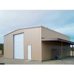 Taller de construcción de metal, marco de metal, taller de garaje prefabricado en venta
