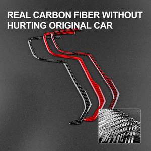 Autocollant de volant de voiture en fibre de carbone pour décoration de cadre intérieur pour Chevrolet Colorado GMC <span class=keywords><strong>Canyon</strong></span> 2015-2020 - Product Image 5