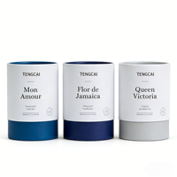 Boîte d'expédition en tube de papier écologique personnalisable Emballage durable de thé et d'esprit respectueux de l'environnement Café vin Vodka personnalisé