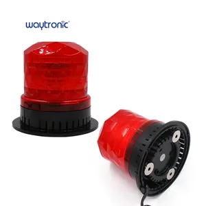 LED Car Blind Spot Safe Sound Alarm Truck Yellow Flashing Warning Work Light with Magnetic