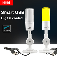Lampu berkedip program USB tiga warna, peralatan kontrol otomatis indikator alarm
