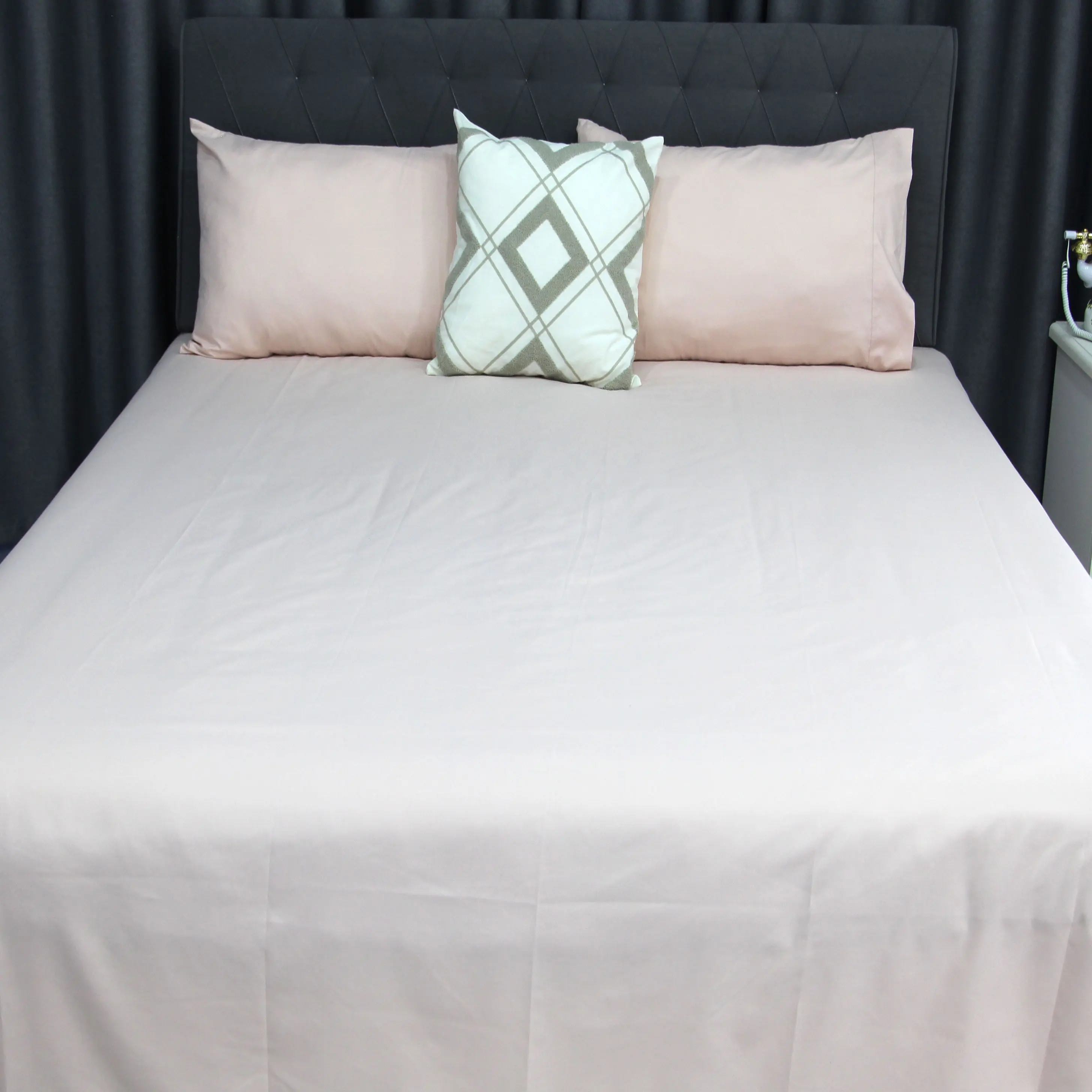 Máy Có Thể Giặt Polyester Plain Bed Sheets Bao Gồm Duvet Sợi Nhỏ Quilt <span class=keywords><strong>Comforter</strong></span> Bộ Đồ Giường