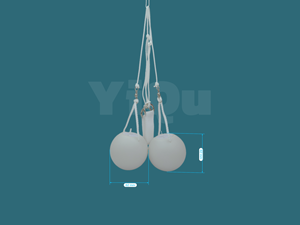Juego de Bolas LED Yiqu LPB1 Flow Arts, Multimodo, con Cambio de Color, Juguetes Luminosos para Principiantes, Ligeras y Duraderas para Danza - Product Image 6