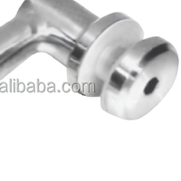 Haute qualité coulée robuste 1 connecteurs balustrade pince support accessoires acier inoxydable balustrade verre araignée support