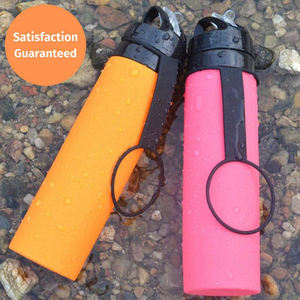 ขวดน้ำพับได้แบบพกพาสำหรับเดินทาง ฝาปิดแน่นสนิท ปลอดสาร BPA ผลิตจากซิลิโคน เหมาะสำหรับการตั้งแคมป์ ใช้ได้ทั้งผู้หญิงและผู้ชาย ราคาขายส่งจากโรงงาน - Product Image 3