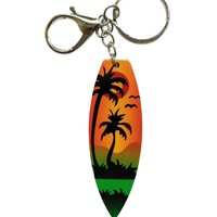 Meilleure vente transfrontalière : Décapsuleur porte-clés en acrylique, style planche de surf d'Asie du Sud-Est, compact et portable
