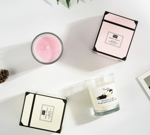 Bougie parfumée personnalisée de luxe, design de logo, cadeau d'entreprise pour la Saint-Valentin, cadeau de mariage, décoration de fête, <span class=keywords><strong>cire</strong></span> de <span class=keywords><strong>soja</strong></span> naturelle - Product Image 2