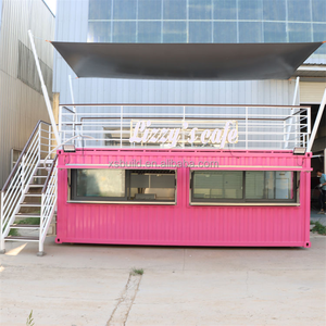 Caffetteria in Container da 20 Piedi, Negozio Pop-up, Spazio Commerciale Prefabbricato Modulare, Chiosco Portatile per Attività all'Aperto - Product Image 4
