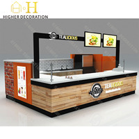 Design d'intérieur haut de gamme sur mesure pour café, kiosque à café, mobilier de café, vente en gros, vitrine de présentation pour boutique de bubble tea