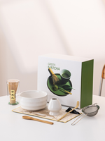 Ensemble de bols à matcha de luxe traditionnels avec fouet et spatule en céramique pour café et thé