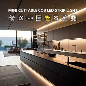 Bande lumineuse LED Mini Cut Cob à haute densité 528led Ra90 8mm Unité de découpe Mini Cut Cob Bande lumineuse LED - Product Image 5