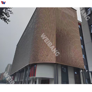 Panneau mural en aluminium perforé moderne, imperméable et ignifuge, revêtement de façade, garantie 5 ans et plus pour les immeubles de bureaux - Product Image 2