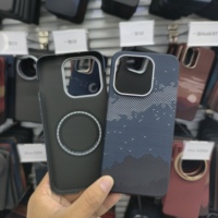 Étui de téléphone professionnel de luxe en fibre d'aramide 600D ultra fin magnétique super léger avec protection contre les chutes pour Oneplus 15 15R 15T