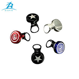 Tapas de anillo de tracción de aluminio de metal de MOQ bajo Tapa de tracción de anillo de aluminio 26mm para botella de jugo de leche de cerveza - Product Image 1