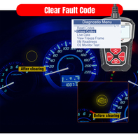 Escáner OBD2 de Funciones Completas KONNWEI KW310, 10 Modos de Herramientas de Diagnóstico para Automóviles de 12V, Nuevo Analizador de Motor con 1 Año de Garantía