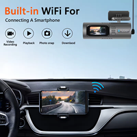 Ultra-High-Definition 4K Auto DVR Dashcam 1,5'' met Nachtzicht WiFi Verborgen Zwarte Box 150° Groothoek G-Sensor Videorecorder