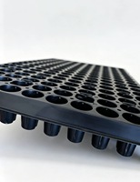 Plateau de semis en PP 180 alvéoles, léger et écologique, alvéoles de 3 cm de large et 4 cm de profondeur, plateau de pépinière pour la germination des graines et la culture de plantes