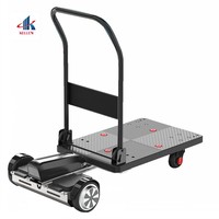 Effizienter Neuer Elektrischer Plattformwagen mit 150kg-220kg Tragfähigkeit 48V Leistung für Lager-Handhabungsgeräte