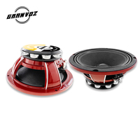 Altavoz de rango medio para coche de 6.5 pulgadas con imán de neodimio N40, 240W, cesta de aluminio, 4 ohmios, 1.5"TSVC, 10 unidades, para sistema de audio de coche