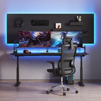 Pieds ergonomiques réglables en hauteur, assemblage facile, Table de bureau, station de travail, bureau debout pour le bureau