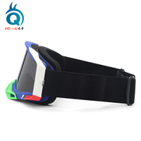Lunettes de moto anti-buée de marque personnalisées résistant aux chocs vtt mx