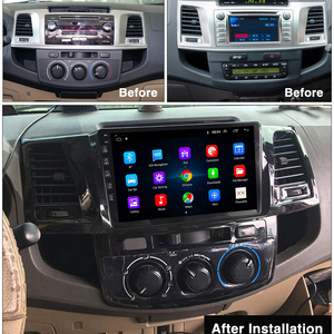 Fabbrica 2 Din 9 pollici Android 12 auto Radio specchio Link Android autoradio per Toyota Fortuner Hilux 2007 <span class=keywords><strong>2008</strong></span> 2012 2014 <span class=keywords><strong>2015</strong></span> - Product Image 6