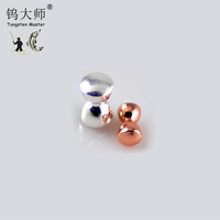 Œillets en laiton pour la pêche à la mouche de différentes tailles, haltères en laiton avec pupilles, haltères en laiton avec œillets pour la pêche à la mouche