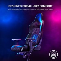 Chaise de bureau ergonomique exécutive en cuir rafraîchissant, pour gaming et course, avec massage, inclinable, pliable, extensible, réglable en hauteur, Tropical