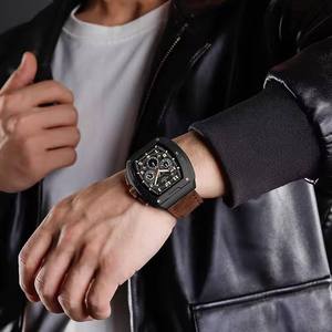 NAVIFORCE 8053 Nuevo Reloj de Pulsera de Cuarzo para Hombre, Resistente al Agua, Cronógrafo, Correa de Cuero, Relojes de Negocios Populares, Regalos para Hombre 2026 - Product Image 4