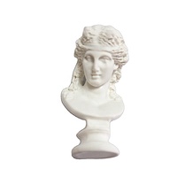 Célèbre mythologie grecque Sculpture résine buste Statue nordique gypse Portraits décor à la maison modèle artificiel dessin pratique artisanat