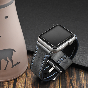Cinturino Heqi per cinturino in pelle <span class=keywords><strong>Apple</strong></span> <span class=keywords><strong>Watch</strong></span> 38mm <span class=keywords><strong>42mm</strong></span> - Product Image 3