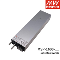 Fuente de Alimentación Industrial y Médica MEANWELL Original de 1600W AC/DC, Alta Fiabilidad, Tipo Encapsulado, Multi-Industrias