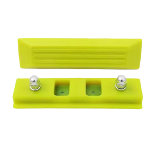 Sottocarro per escavatore 300mm-500mm cuscinetti in gomma per escavatore pista a rulli gruppo 400mm 450mm 500mm cingoli per escavatore - Product Image 4