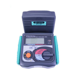 Testeur de continuité d'isolation Kyoritsu modèle 3005A 500V, mesureur de résistance électrique avec fils et étui - Product Image 4