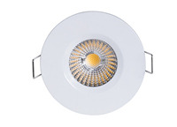 Spot encastré COB moderne en aluminium, résistant au feu, dimmable, IP65, 8W, Downlight LED homologué IC, pour maison et bureau, garantie 5 ans