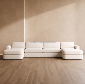 Ferly Mỹ thiết kế nóng bán hiện đại phòng khách đồ nội thất sofa với đá cẩm thạch hàng đầu Bàn cà phê thiết lập cho căn hộ - Product Image 2