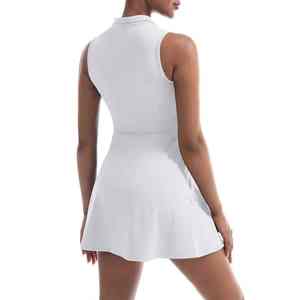 2025 Custom Unisex V-neck <b>Pickleball</b> Uniform Printed Quick-dry Anti-Bacterial Breathable Tennis Dress - Product Image 5