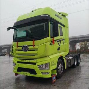 สภาพดี มือสอง สำหรับรถหัวลาก FAW J7 550 แรงม้า 6x4 รุ่นปี 2021 มีสินค้าในสต็อก พร้อมส่งออกเร็ว รถบรรทุกหนัก Jiefang หัวลาก Weichai - Product Image 1