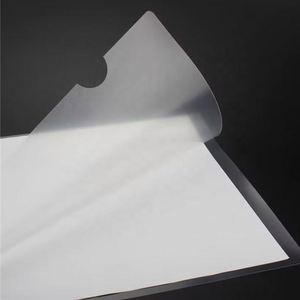 Carpeta de Bolsillo en Forma de L Personalizada A4 de PP con Logotipo Personalizado, Organizador de Documentos Transparente para Oficina, Artículos de Papelería, Regalos Promocionales - Product Image 4
