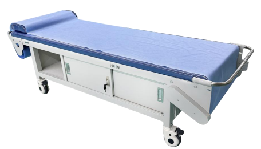 Table de diagnostic échographique électrique avec armoires de rangement, table de transfert patient automatique avec portes coulissantes pour radiologie - Product Image 2