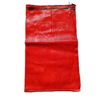 Kantong Jaring PP Kustom, Dapat Digunakan Kembali, Berventilasi, untuk Aplikasi Pertanian seperti Kentang, Bawang, Sayuran Segar, Kayu Bakar
