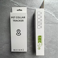 Traceur intelligent pour animaux de compagnie certifié MFi, compatible avec Apple Find My, sans frais mensuels, localisateur GPS à autonomie d'un an, collier pour chat et chien