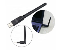 ZHOPEN ZP150A2 Externe USB 2.0 WiFi Adapter Draadloos 2.4GHz 150Mbps 2DBI Antenne Dongle Satelliet TV Ontvanger Computer Voorraad