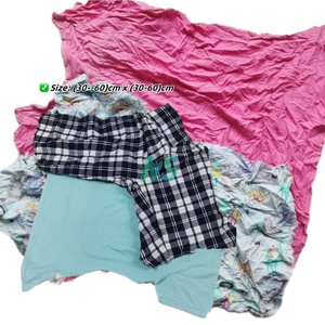 Muestra Gratuita de Paquetes de 25 kg y 10 kg de Ropa Usada, Trapos de Camisetas, Trapos de Limpieza para Máquinas, Trapos de Algodón para Limpieza - Product Image 4