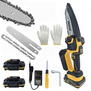Portable 21V <b>Cordless</b> Gasoline Chainsaw Industrial/DIY Grade Brushless Motor Lithium-Ion Battery for Tree <b>Pruning</b> & Woodwork - Product Image 1