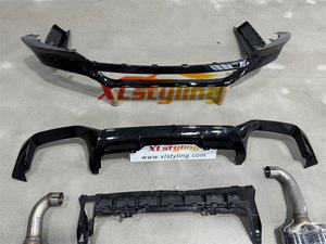 Kit Aerodinamici XLstyling Black Knight per <span class=keywords><strong>BMW</strong></span> <span class=keywords><strong>X4</strong></span> G02, Kit di Conversione Carrozzeria, Labbro Anteriore, Diffusore Posteriore, Specchietti, Kit Aerodinamici per <span class=keywords><strong>BMW</strong></span> <span class=keywords><strong>X4</strong></span> - Product Image 6