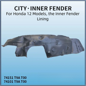 FUXINGTAI Adatto per Honda City <span class=keywords><strong>2012</strong></span> Parafango Interno OEM: L:74151 T9A T00 R:74101 T9A T00 - Product Image 5