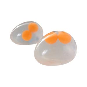 CHENXI Novedad: Pelota Antiestrés de TPR Transparente con Forma de Huevo, Divertido Regalo - Product Image 1