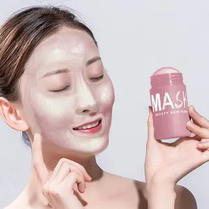 MELAO Packaging Luxury Face Stick Natural Facial Mask Pink Clay Masks Sticks For Womens Private Label